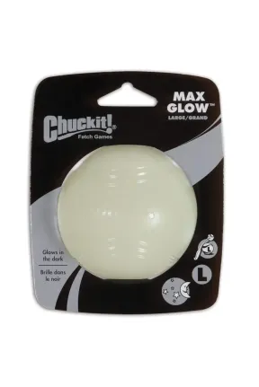 Chuckit! Max Glow Gece Parlayan Köpek Oyun Topu (Büyük Boy)