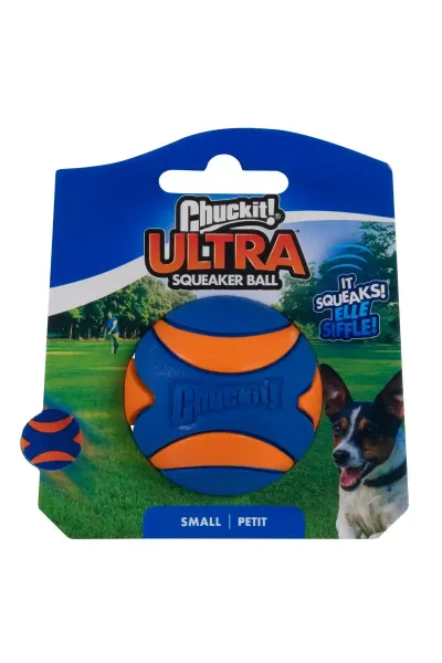 Chuckit! Ultra Squeaker Sesli Köpek Oyun Topu (Küçük Boy)