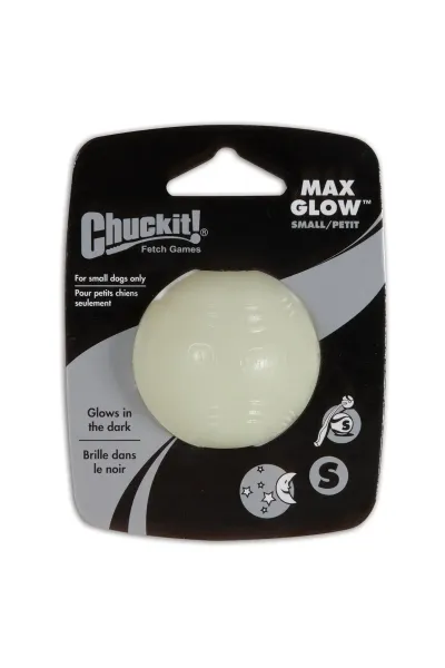 Chuckit! Max Glow Gece Parlayan Köpek Oyun Topu (Küçük Boy)