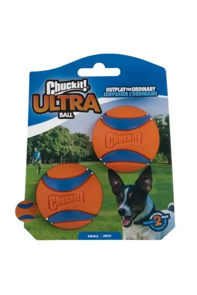 Chuckit! Ultra Ball 2'li Köpek Oyun Topu (Küçük Boy)