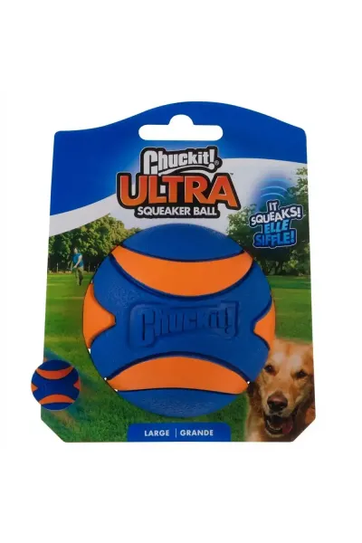 Chuckit! Ultra Squeaker Sesli Köpek Oyun Topu (Büyük Boy)