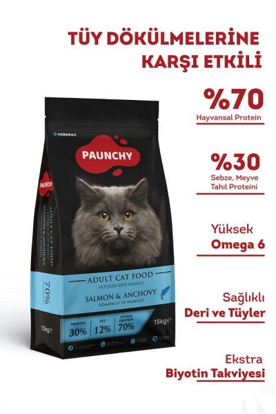 Somonlu Yetişkin Kedi Maması 15 kg