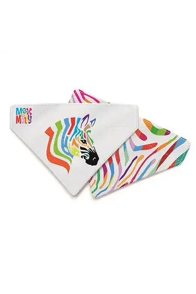 Max & Molly Magic Zebra Bandana Large