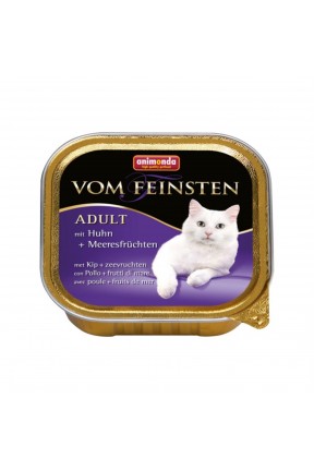 Animonda Vom Feinsten Tavuk ve Deniz Mahsülleri 100gr Yaş Kedi Maması