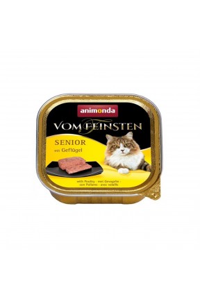 Animonda Vom Feinsten Hindi ve Tavuklu Yetişkin Kedi Yaş Mama 100gr