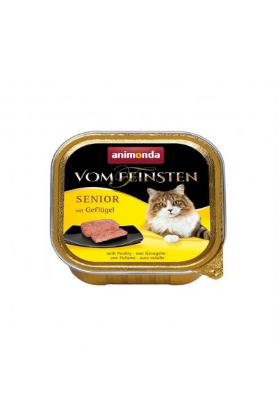 Animonda Vom Feinsten Hindi ve Tavuklu Yetişkin Kedi Yaş Mama 100gr