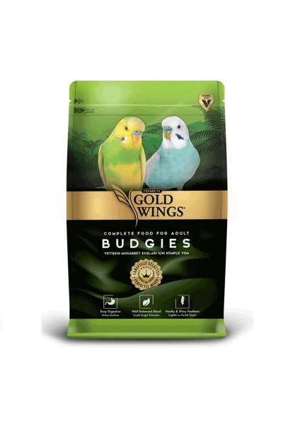 Gold Wings Premium Meyveli Muhabbet Kuşu Yemi 1 Kg