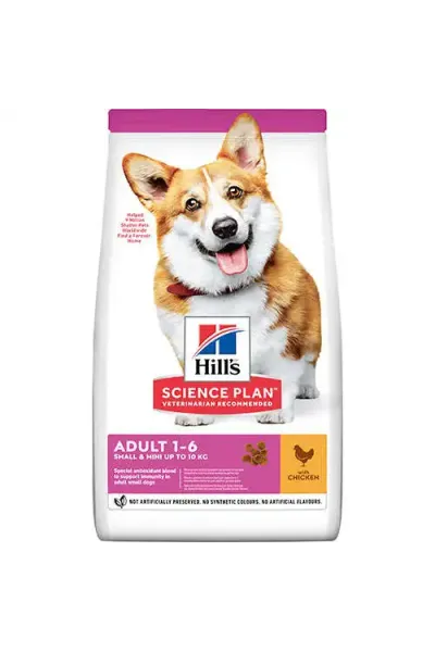 Hills Adult Small & Mini Tavuklu Küçük Irk Köpek Maması 3 Kg