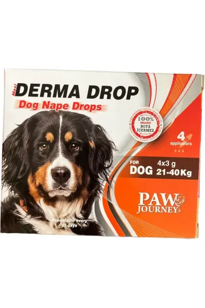 Paw Journey Maxi Derma Köpek Ense Damlası 4'lü Damla Paket 4 x 3 gr