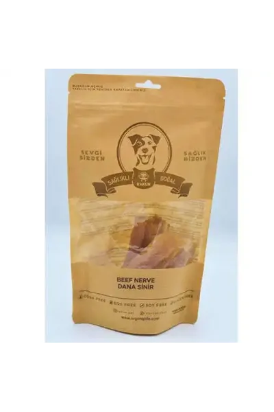 Rakun Kurutulmuş Dana Sinir Köpek Ödülü 120 Gr