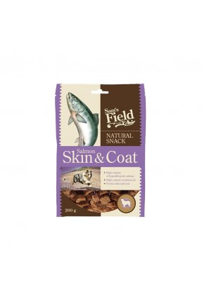 Sam's Field Natural Snack Skin Coat Somon Balıklı Köpek Ödülü 200gr