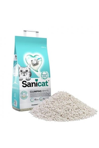 Sanicat Active Marsilya Sabunu Kokulu Topaklaşan Kedi Kumu 10Lt