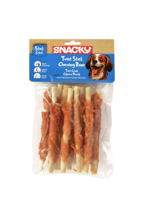 Snacky Twist Tavuk Sargılı Çubuk Köpek Ödülü 10'lu 100 Gr